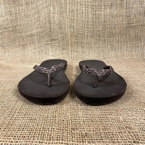 LL Bean Flip Flops Sandals  Thong Slides Brown Size 9 - Picture 7 of 10